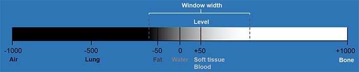 Example of the windowing scheme