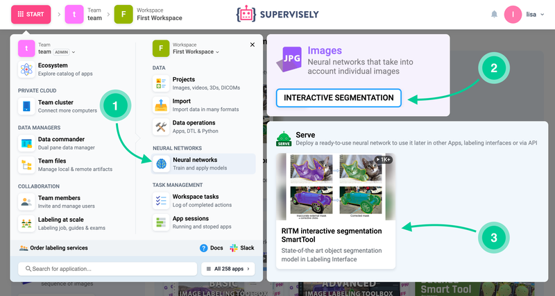 How to run the RITM serving App