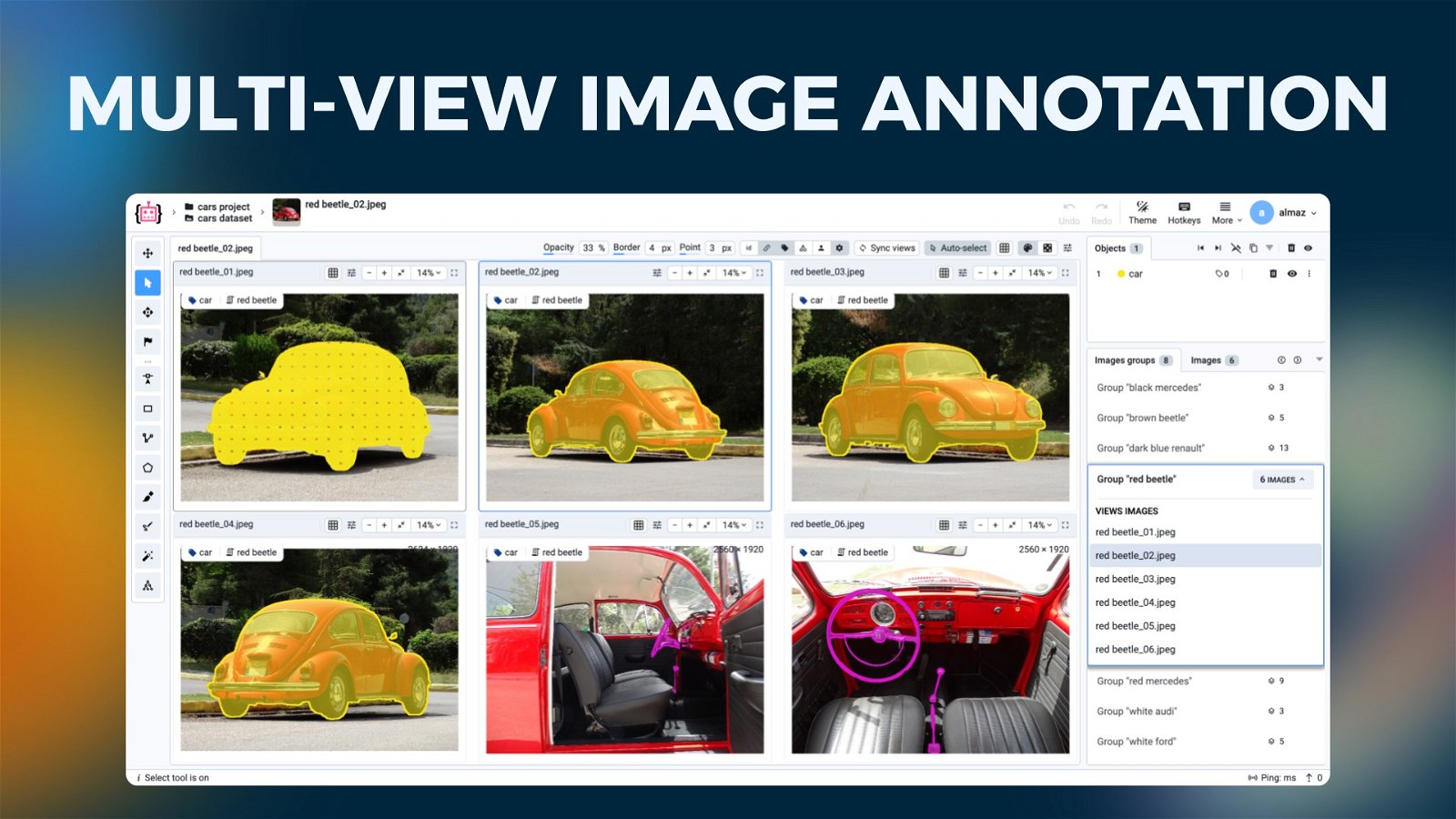 Ultimate Guide On Multi-View Image Annotation For Custom Training Datasets in Computer Vision