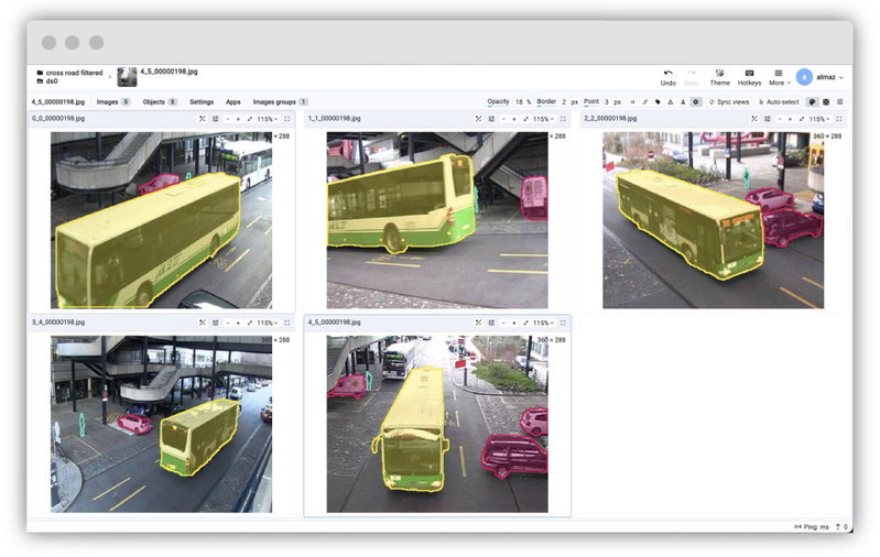 Multiview images for traffic monitoring