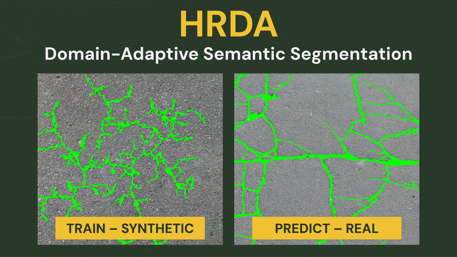 Unleash The Power of Domain Adaptation - How to Train Perfect Segmentation Model on Synthetic Data with HRDA