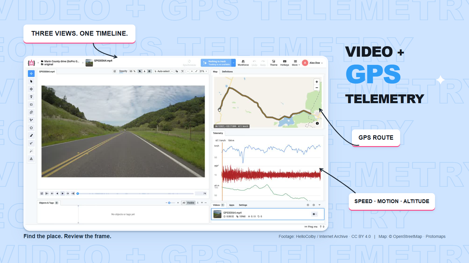 Introducing Video + GPS Telemetry: Synchronize Footage, Maps, and Sensor Data